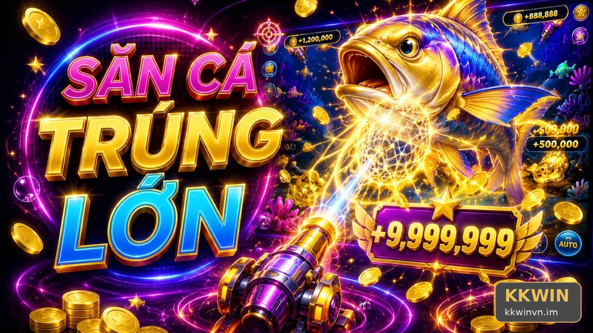 Tưởng rương sáng là cá lớn: Hiểu lầm khi bắn cá săn thưởng tại KKWIN