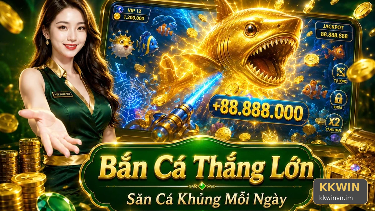 Từ Nạp Đạn Đến Chốt Phiên Nổ Hũ Khi Bắn Cá Săn Thưởng Tại KKWIN